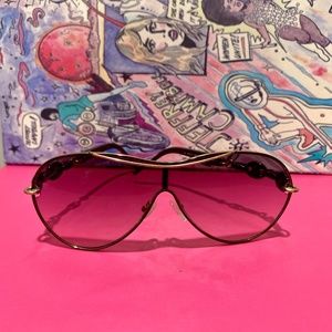 Gucci Chain Link Aviator Sunglasses